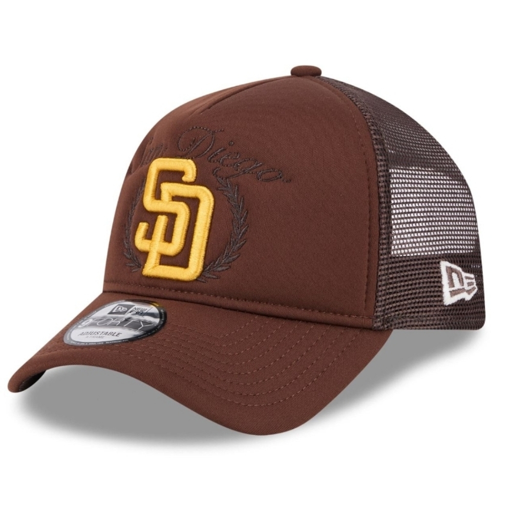 San Diego Padres Fairway 9FORTY A-Frame Snapback Hat - ONE SIZE